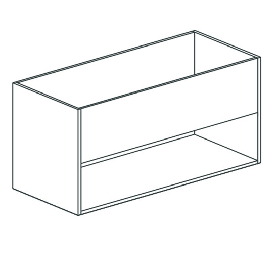 Arbeitsschrank, offen, für Spüle, 900x700 mm