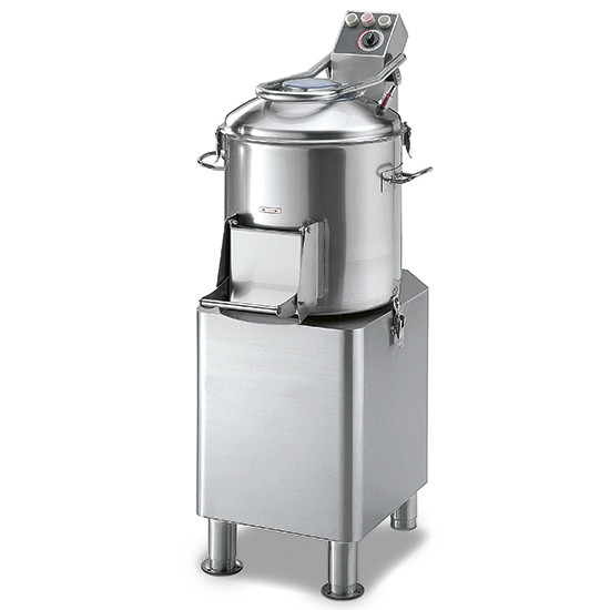 Kartoffelschälmaschine, Kapazität 20 kg, 35 Liter, 340kg/h