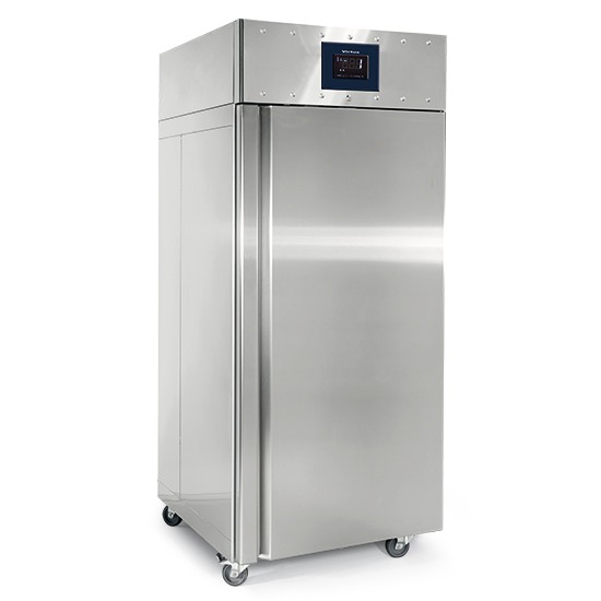 Bäckereikühlschrank 850 Liter aus Edelstahl, 56x 600x400 mm, -2°/+8°C