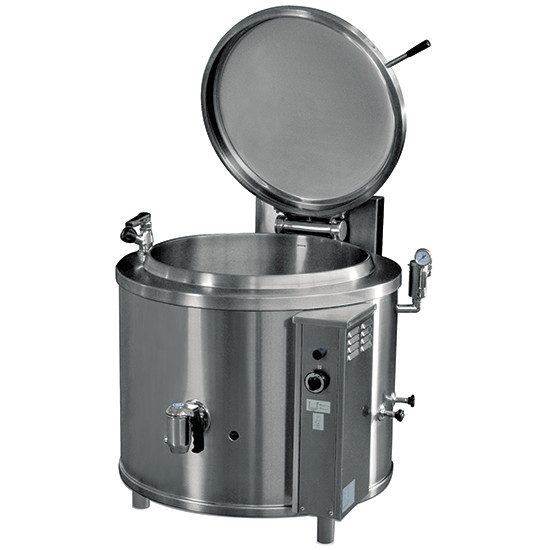 Elektro-Kochkessel, runde Version, indirekte Beheizung, 150 Liter