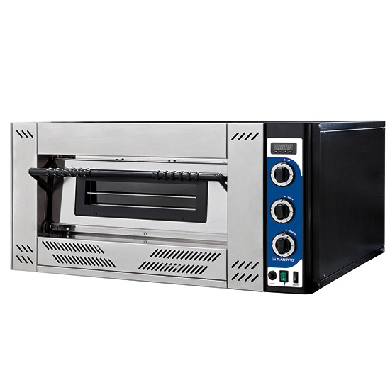 Gas Pizzaofen, Erd Gas, 4 Pizzen, Ø 330 mm