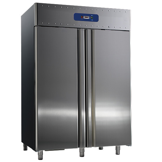 Tiefkühlschrank mit 2 Türen, , Edelstahl, 1400 Liter, -10 °C/-25 °C