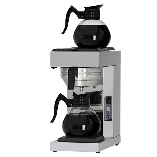 Filterkaffeemaschine, automatisch, 2 Glaskannen 1,8 Liter